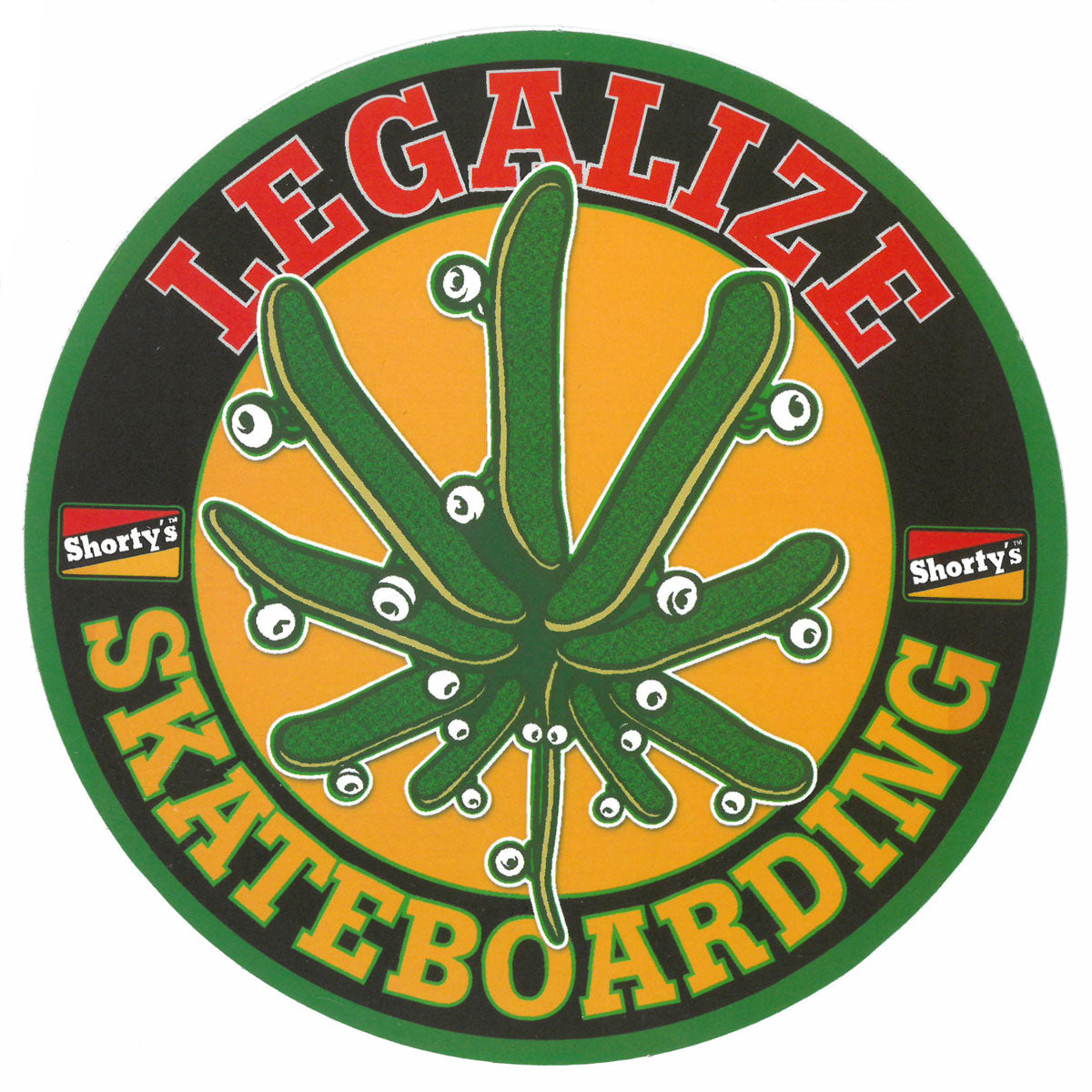 Shorty's Legalize It Sticker - 5