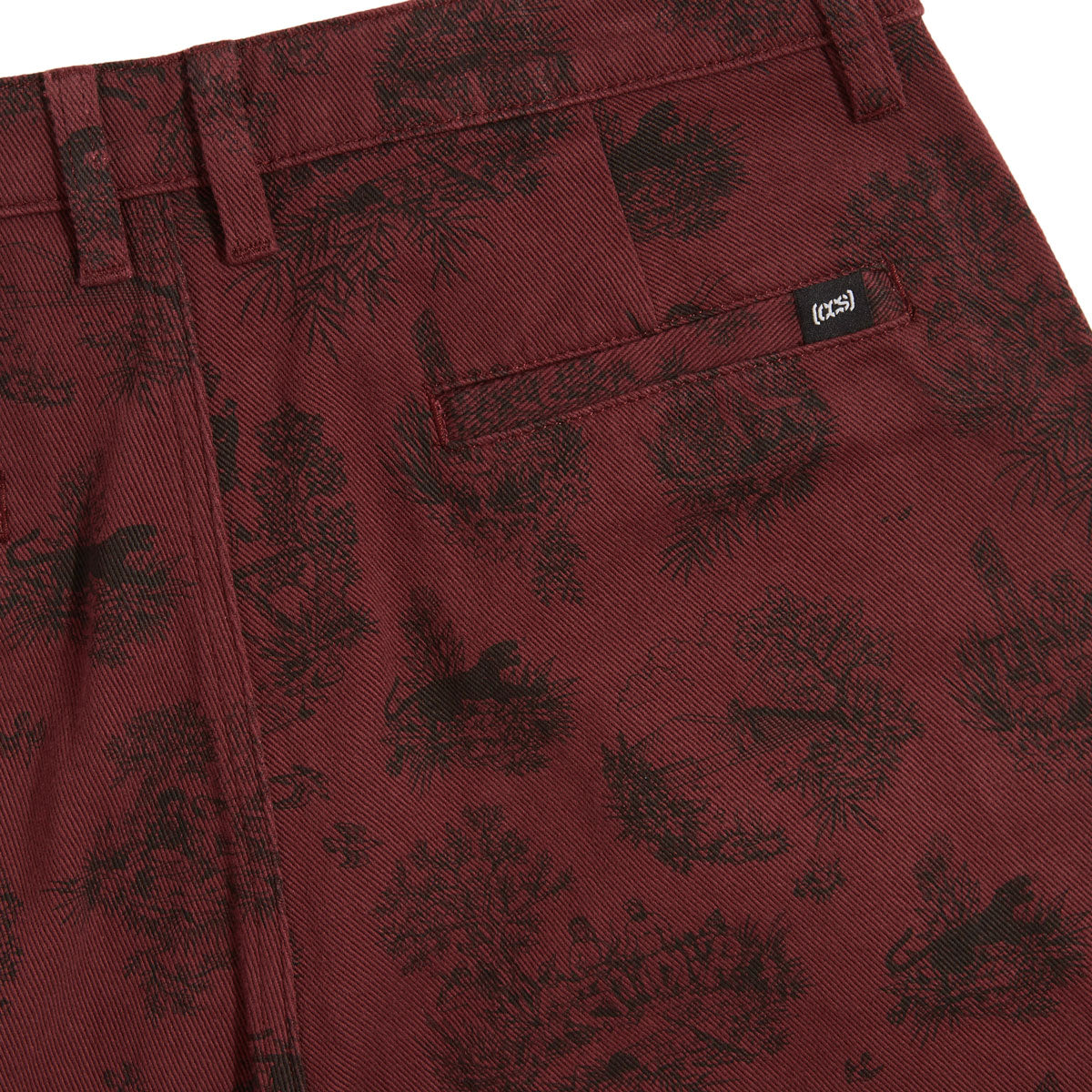 CCS Original Relaxed Toile Chino Pants - Oxblood image 6