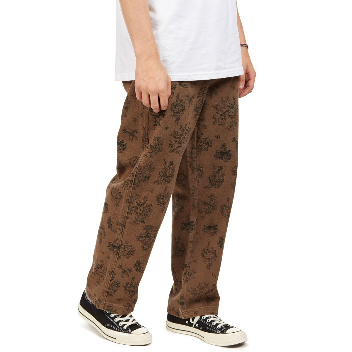 CCS Original Relaxed Toile Chino Pants - Brown Root image 1