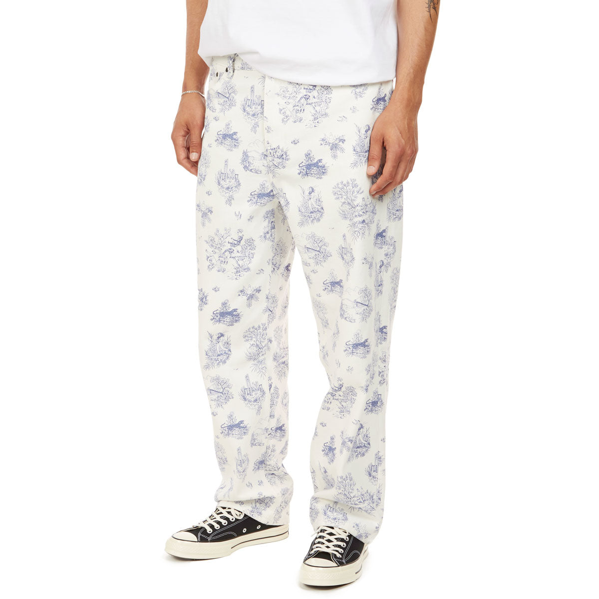 CCS Original Relaxed Toile Denim Jeans - Blanc image 1