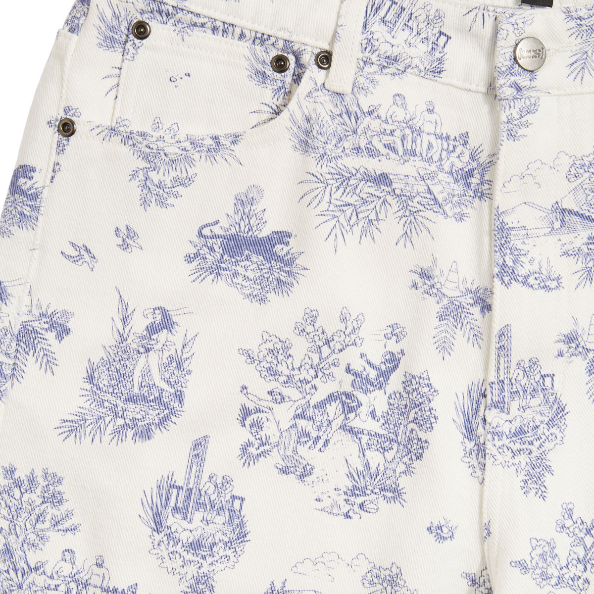 CCS Original Relaxed Toile Denim Jeans - Blanc image 5