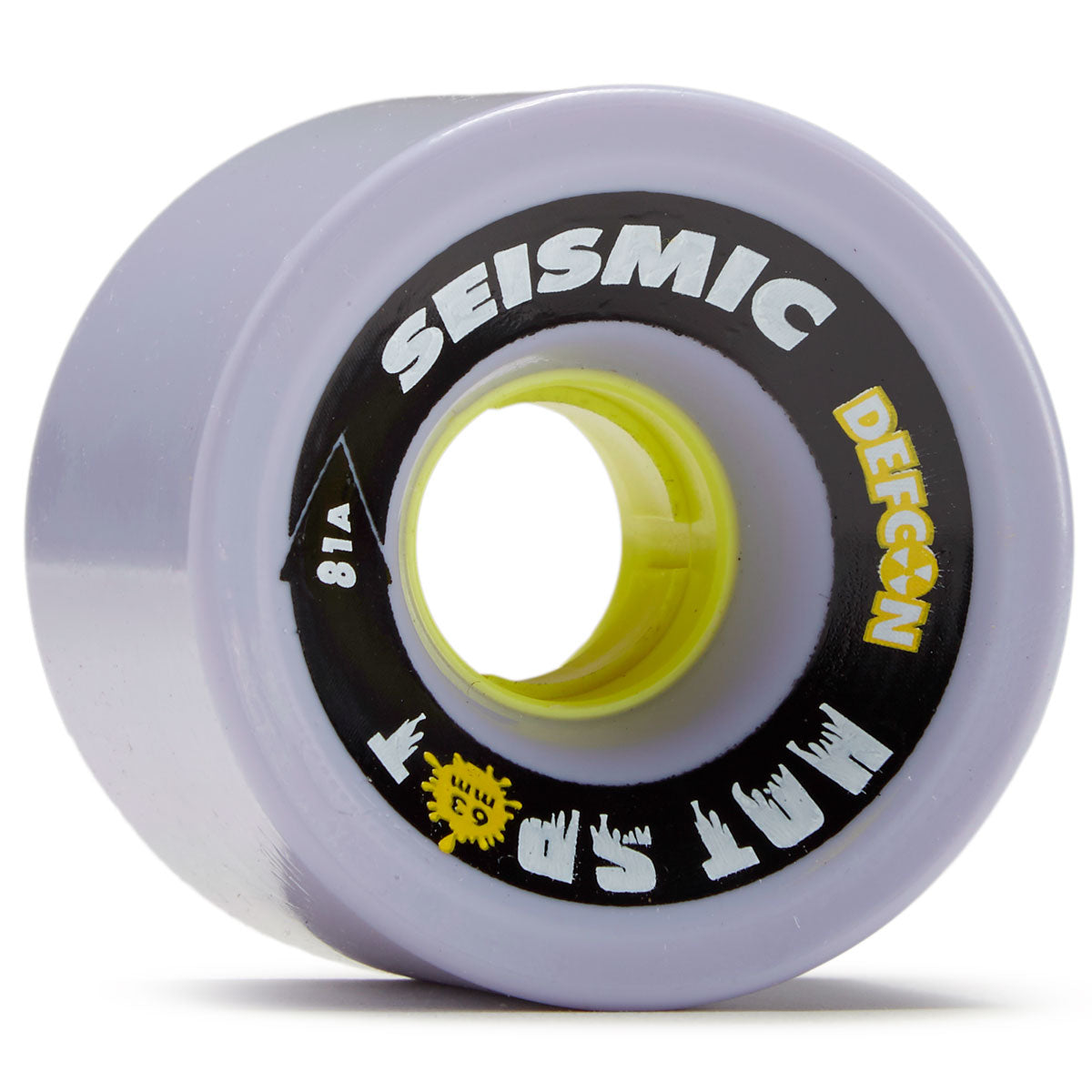 Seismic Hot Spot 81a Longboard Wheels - Plum - 63mm image 1