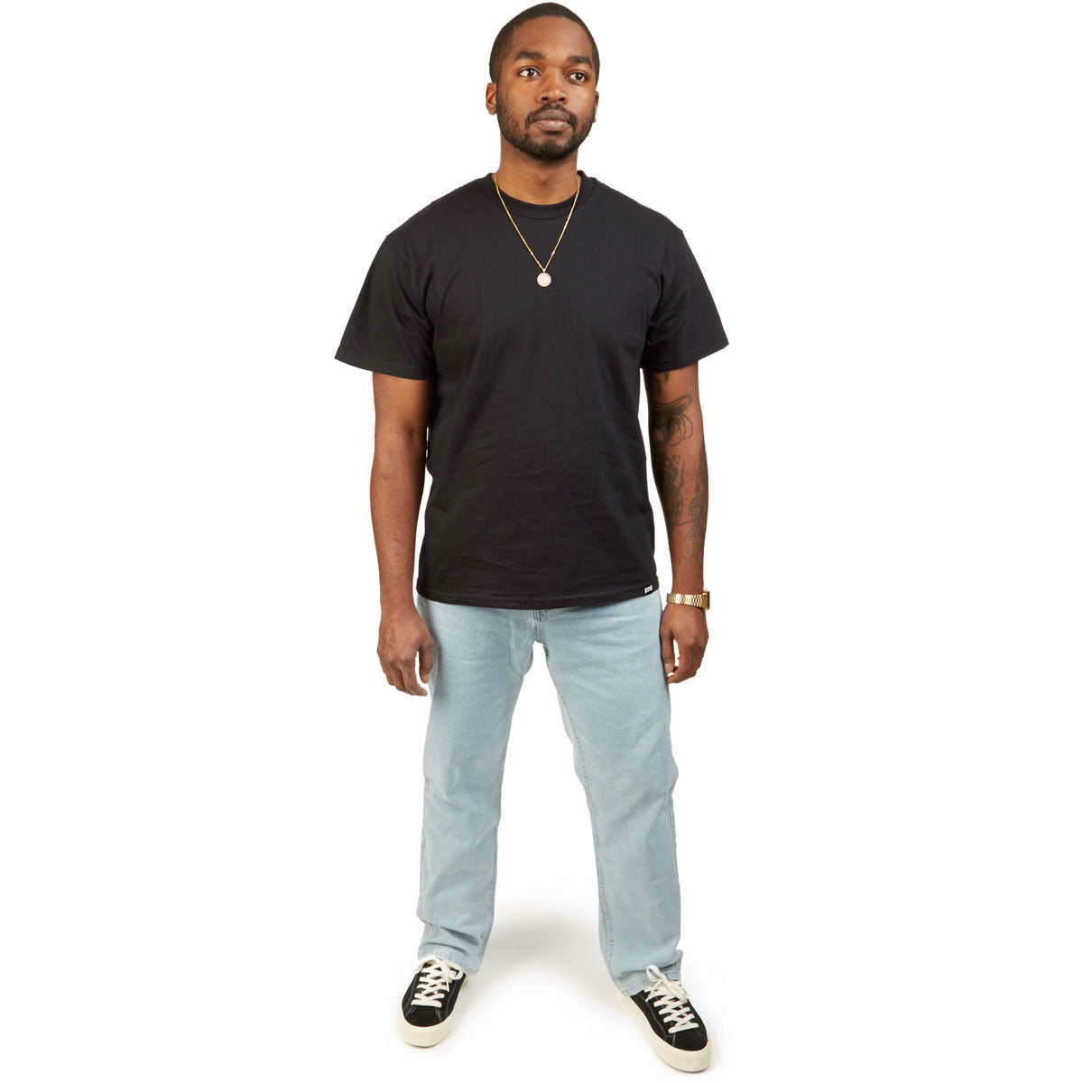 CCS Relaxed Stretch Denim Jeans - 12oz Bleach Wash image 3