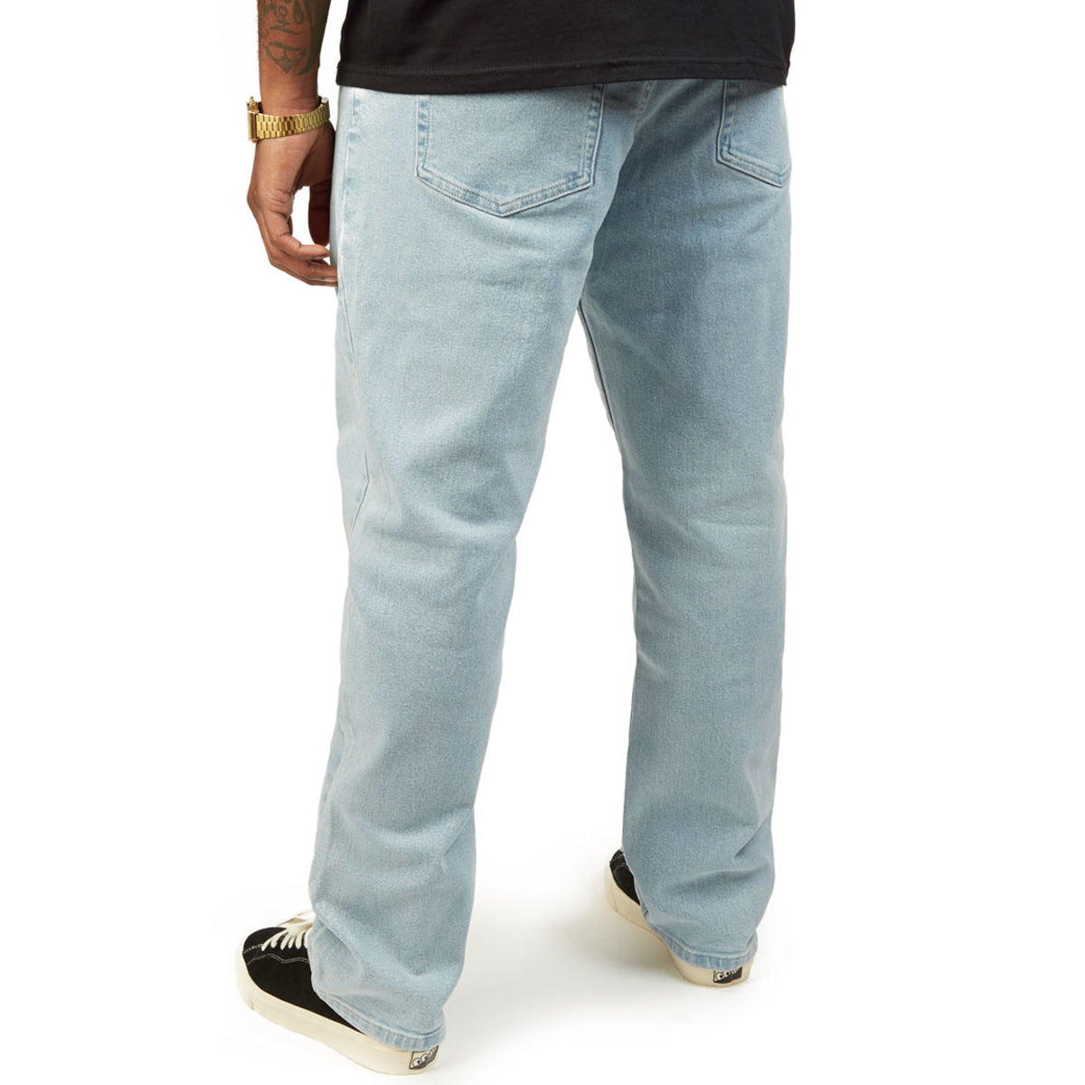 CCS Relaxed Stretch Denim Jeans - 12oz Bleach Wash image 4