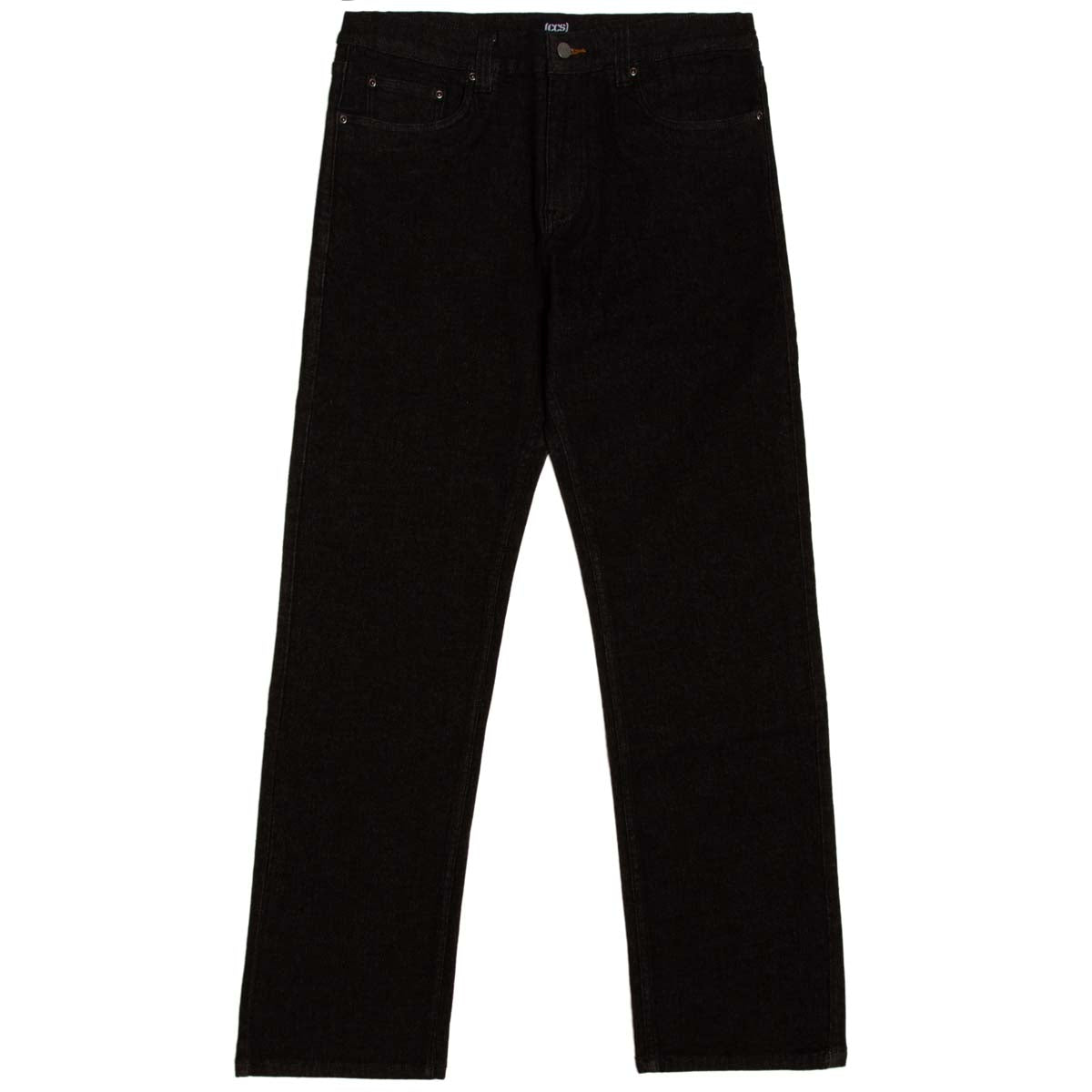 CCS Straight Stretch Denim Jeans - 12oz Black image 2
