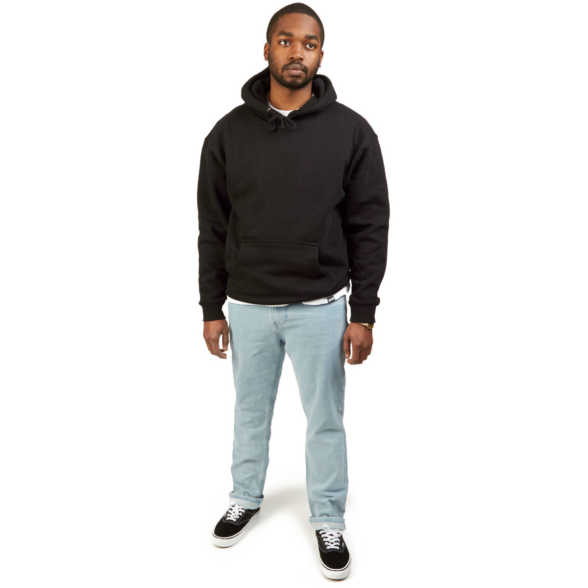 CCS Straight Stretch Denim Jeans - 12oz Bleach Wash image 3