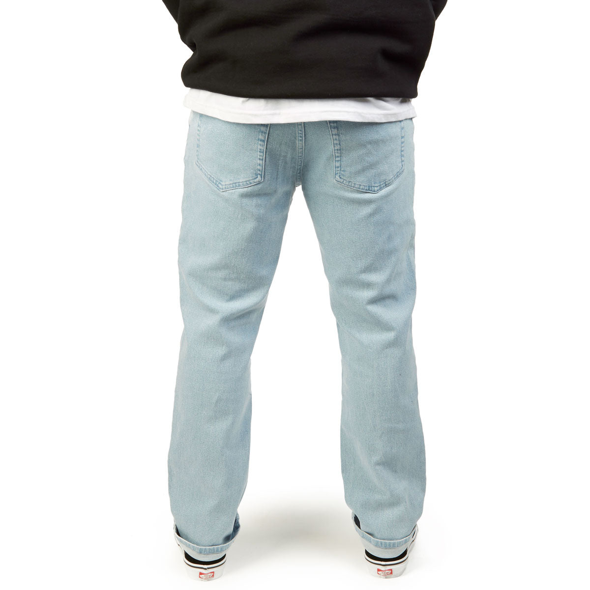 CCS Straight Stretch Denim Jeans - 12oz Bleach Wash image 5