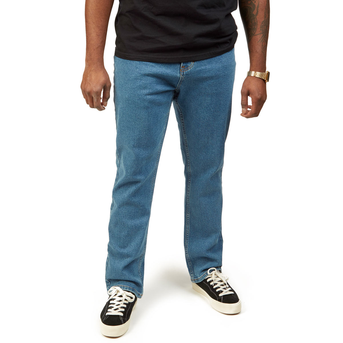 CCS Straight Stretch Denim Jeans - 12oz Rinse image 1