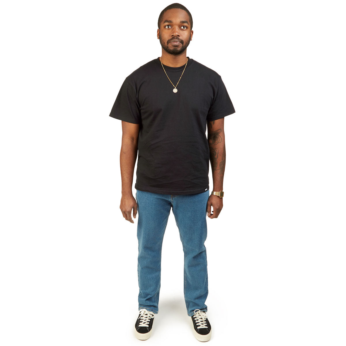 CCS Straight Stretch Denim Jeans - 12oz Rinse image 3