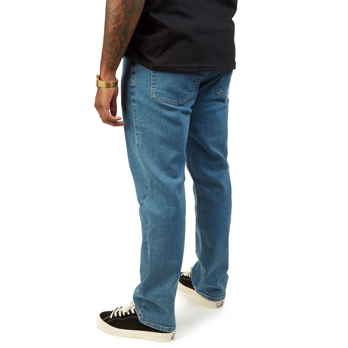 CCS Straight Stretch Denim Jeans - 12oz Rinse image 4