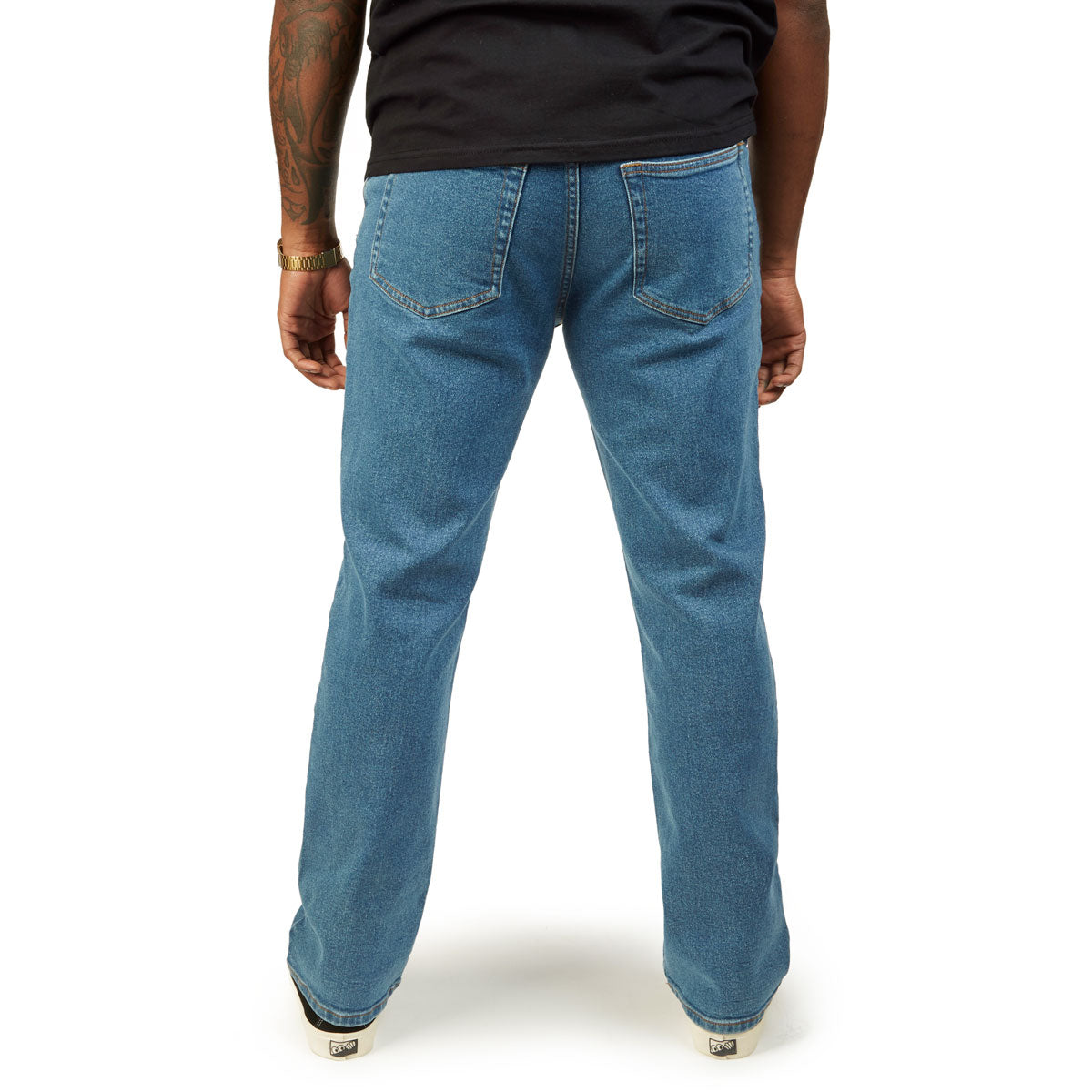 CCS Straight Stretch Denim Jeans - 12oz Rinse image 5