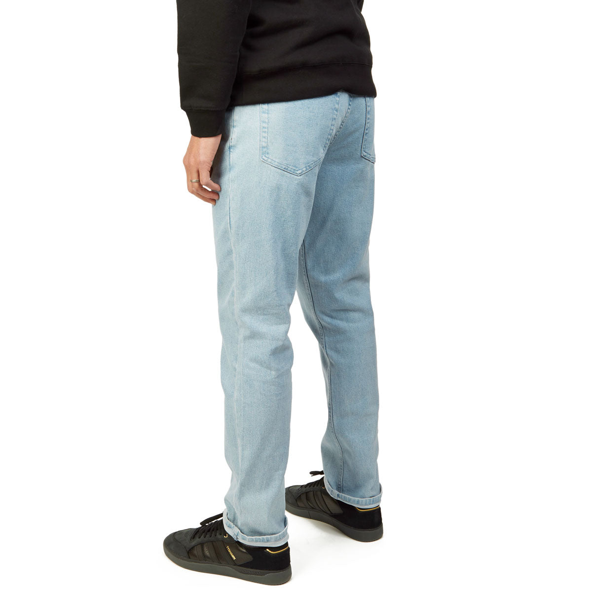 CCS Slim Stretch Denim Jeans - 12oz Bleach Wash image 4