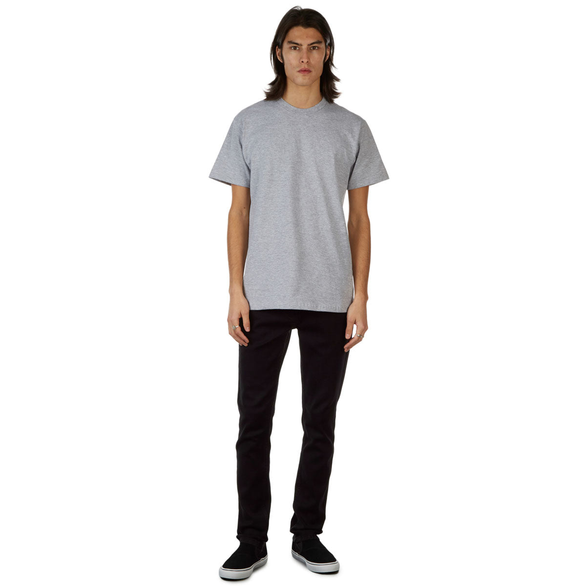 CCS Skinny Stretch Denim Jeans - 12oz Black image 3