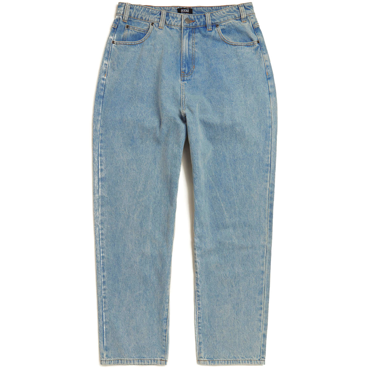 CCS Baggy Taper Denim Jeans - Light Wash image 2