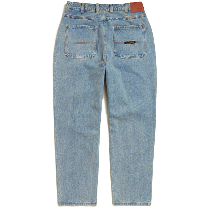 CCS Baggy Taper Denim Jeans - Light Wash