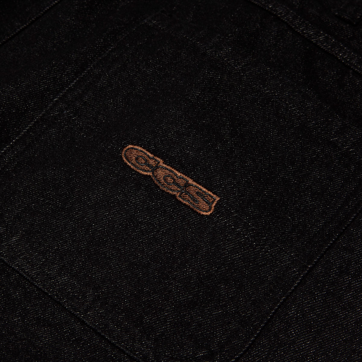 CCS Baggy Taper Denim Jeans - Black image 7