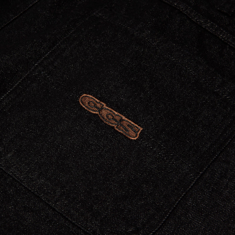 CCS Baggy Taper Denim Jeans - Black