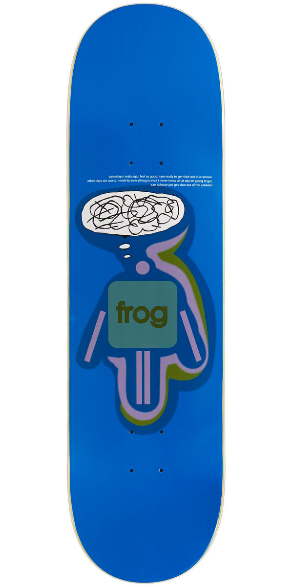Frog Canon Milic Skateboard Deck - Blue - 8.60