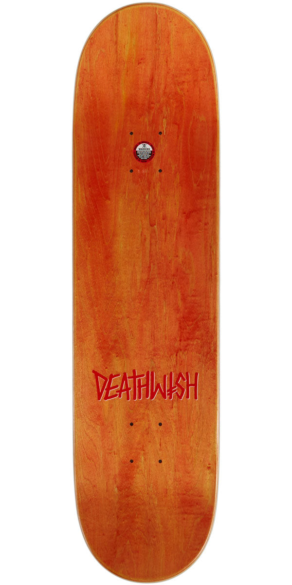 Deathwish Deathspray Skateboard Deck - Black/Red - 8.25