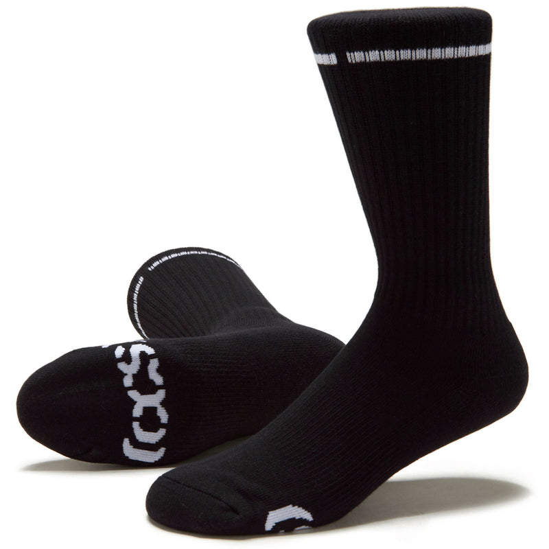 CCS Primary Socks - Black/White
