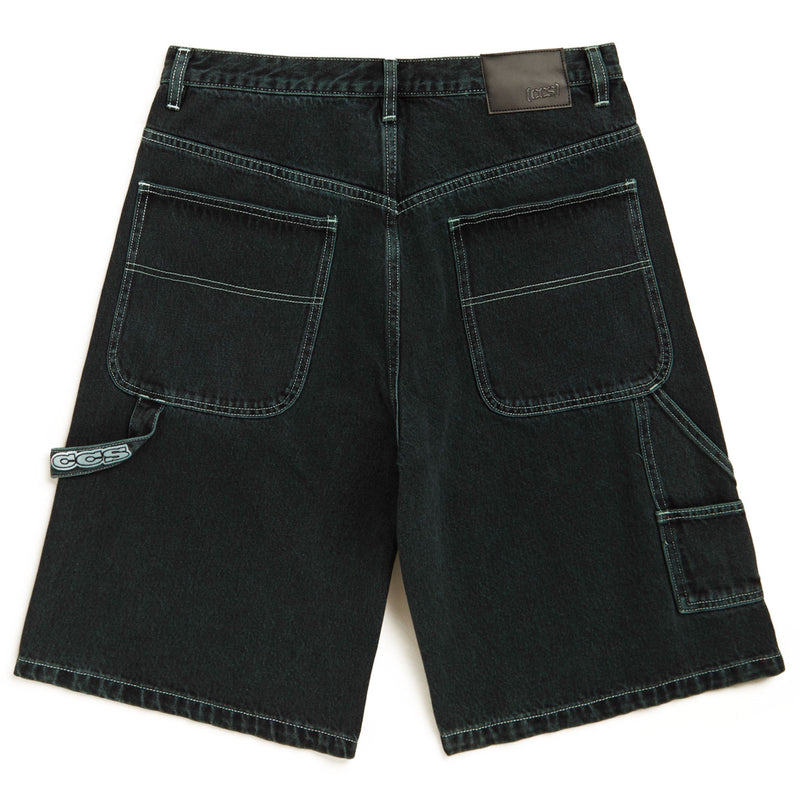 CCS Hammer Loop Jean Shorts - Acid Green