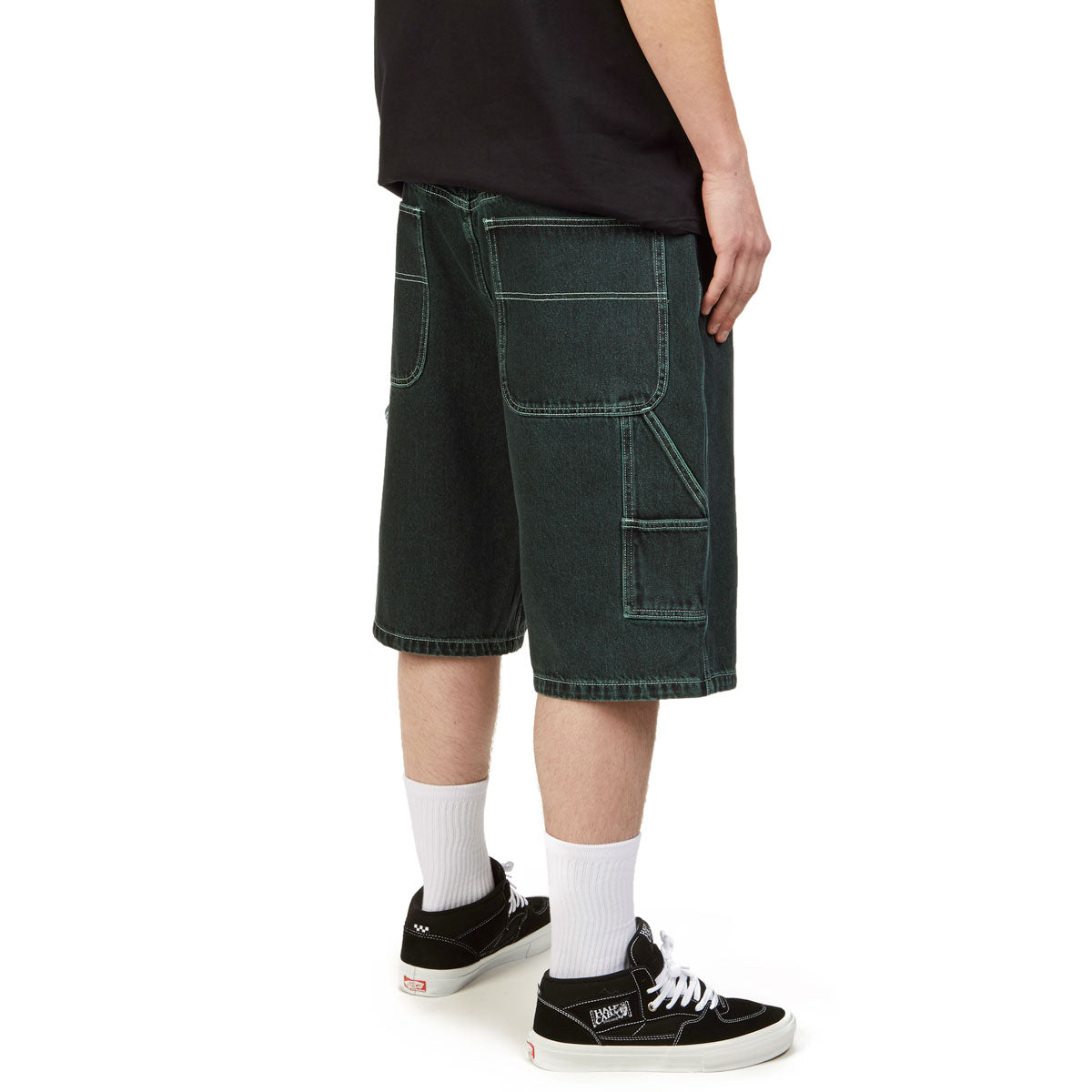 CCS Hammer Loop Jean Shorts - Acid Green image 5