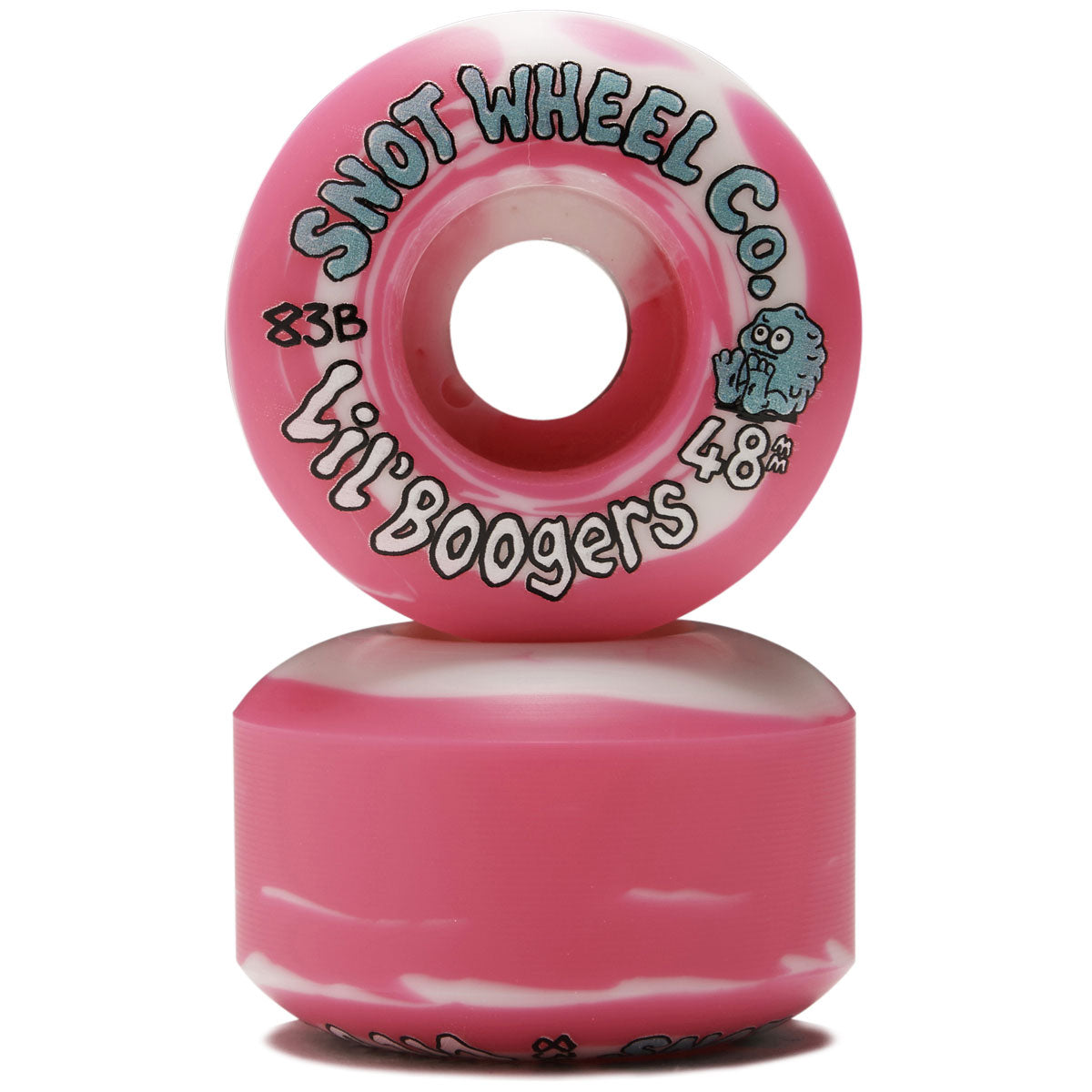 Snot Lil Boogers 83b Conical Skateboard Wheels - Swirl - 48mm – CCS