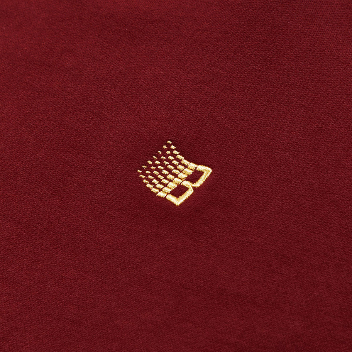 Bronze 56k Logo Crewneck Sweatshirt - Burgundy image 2