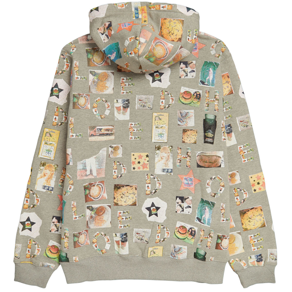 Hoddle Scrapbook Hoodie - Grey image 2