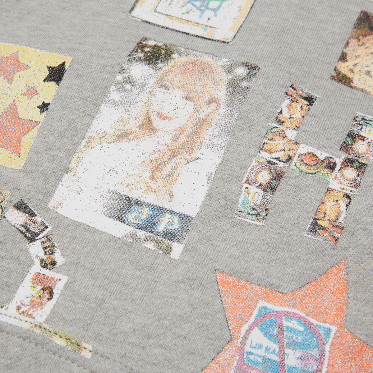 Hoddle Scrapbook Hoodie - Grey image 4