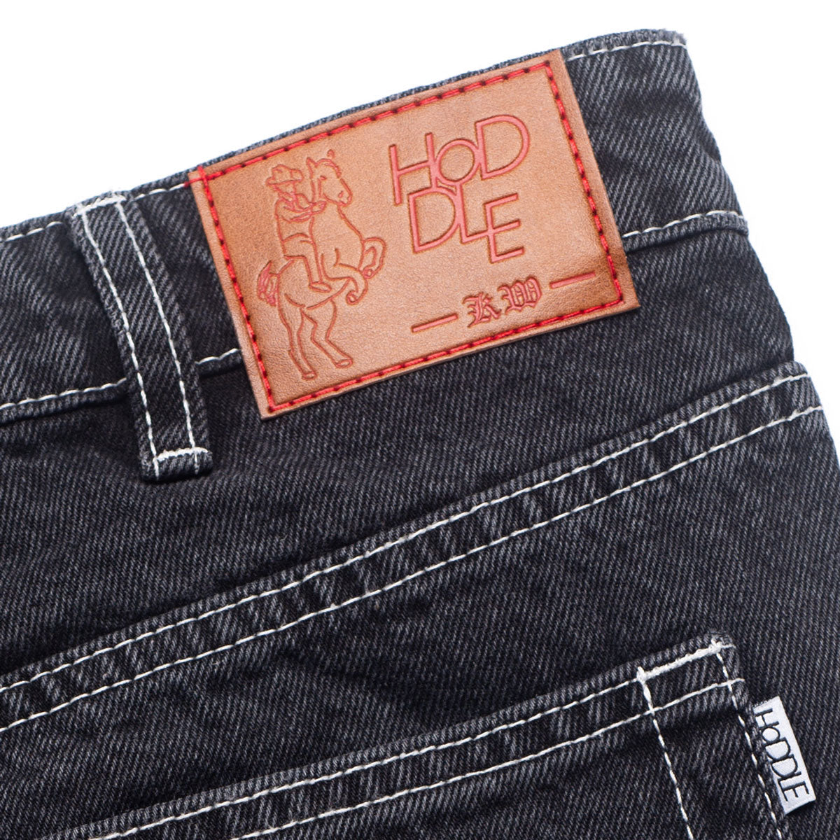 Hoddle 12oz Denim Ranger Jeans - Black Wash image 4