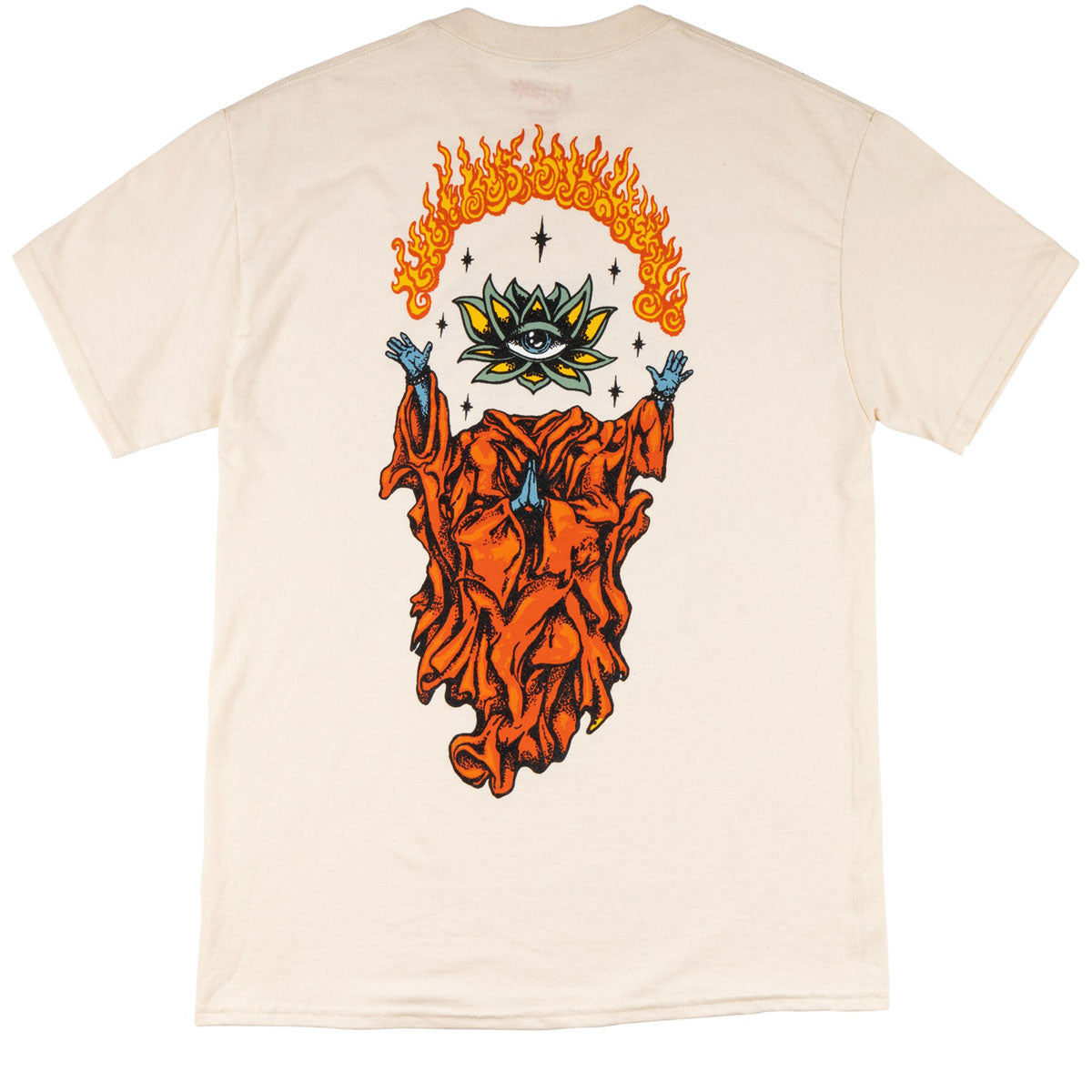 Welcome Lotus T-Shirt - Bone image 2