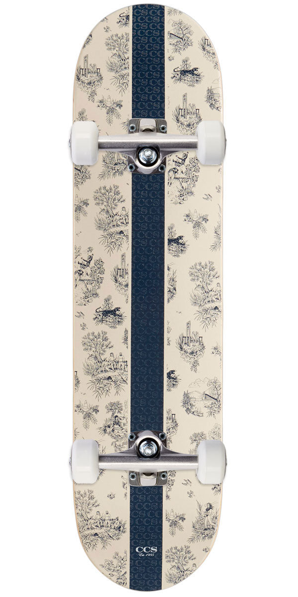 CCS Toile Skateboard Complete - Blanc image 1