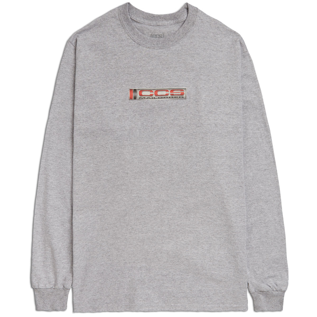 CCS 97 Logo Long Sleeve T-Shirt - Heather Grey - LG image 1
