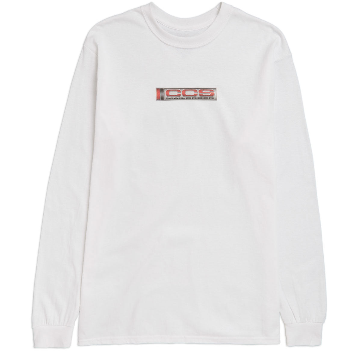 CCS 97 Logo Long Sleeve T-Shirt - White - XL image 1