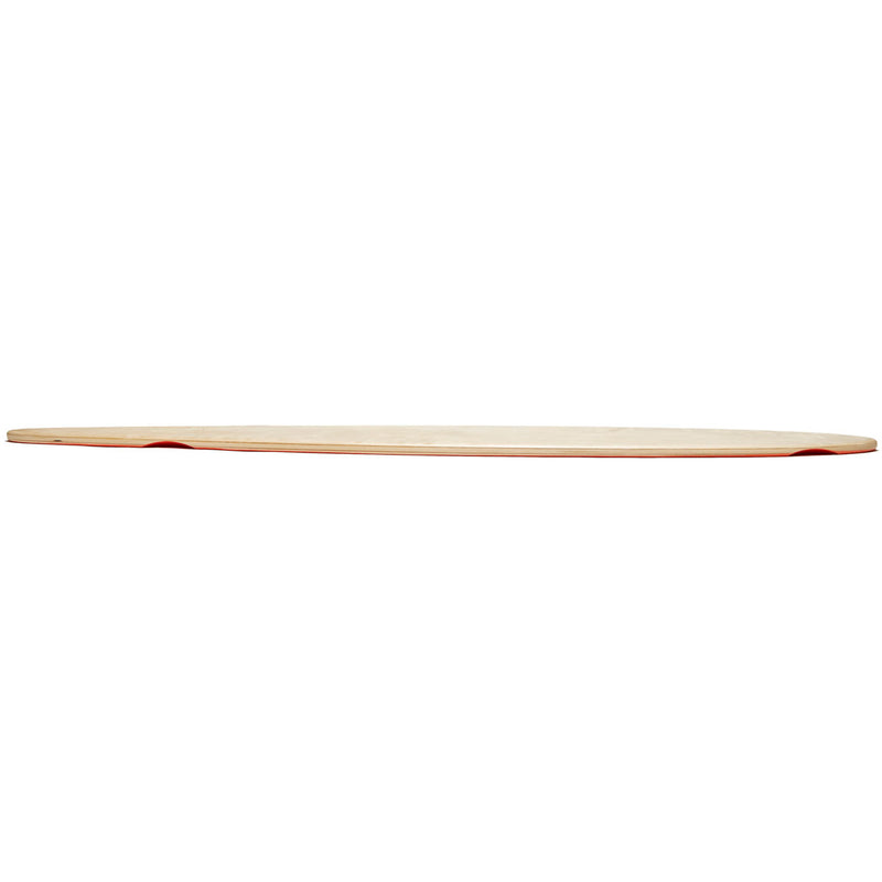 Daddies Logo Pintail Longboard Complete - Orange