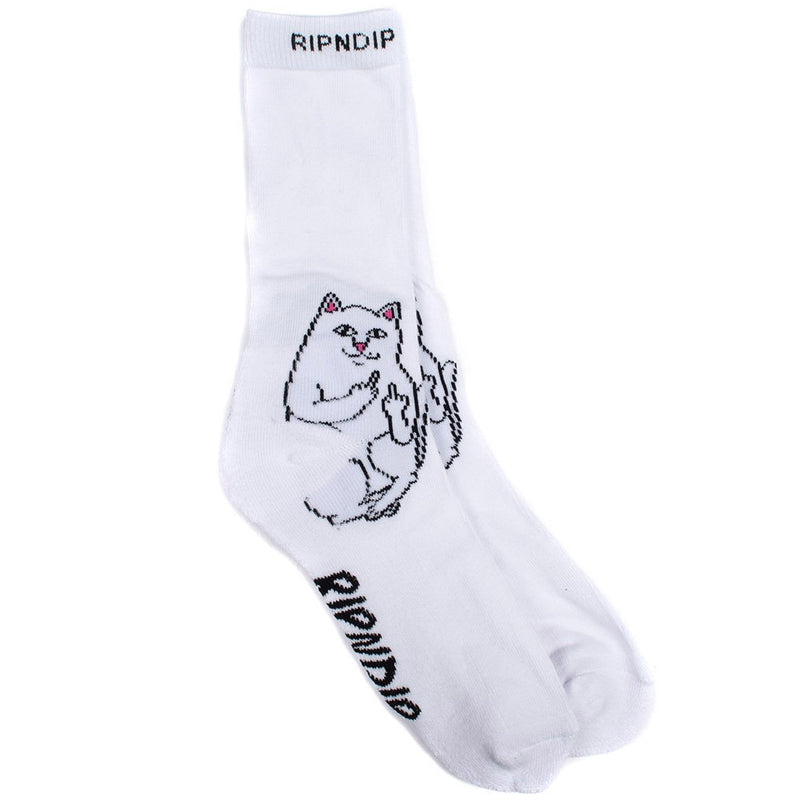 RIPNDIP Lord Nermal Socks - White