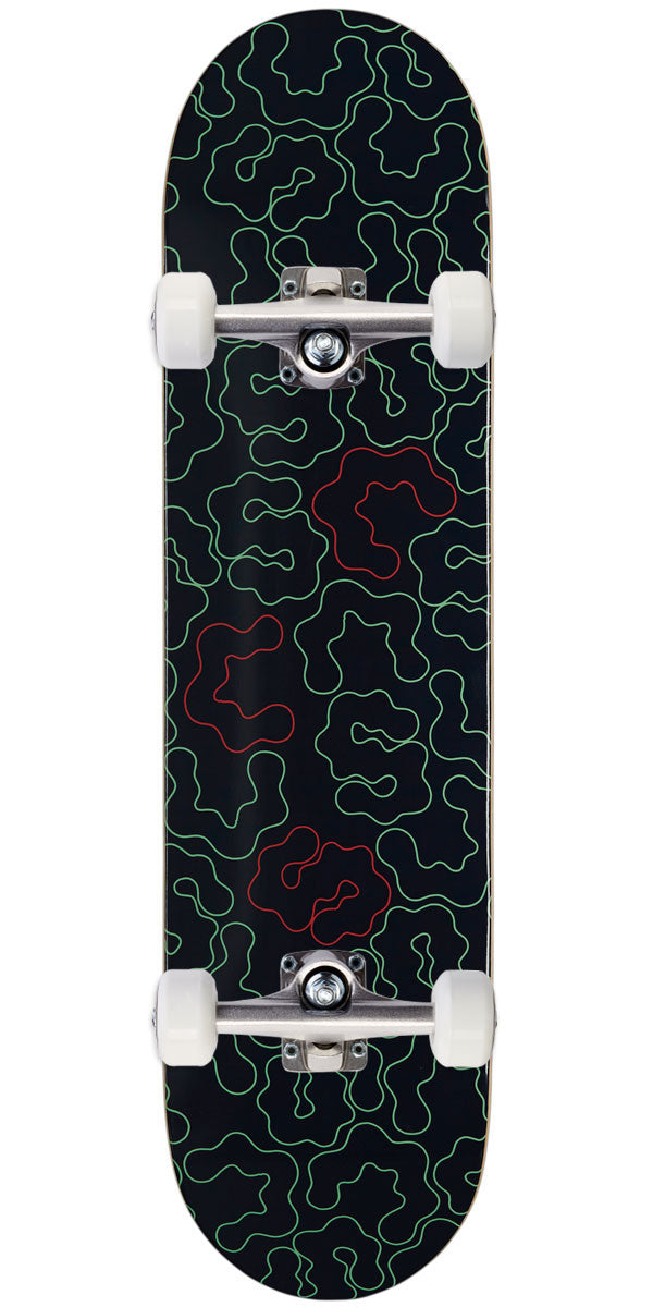 CCS Squiggle Skateboard Complete - Navy/Pink image 1