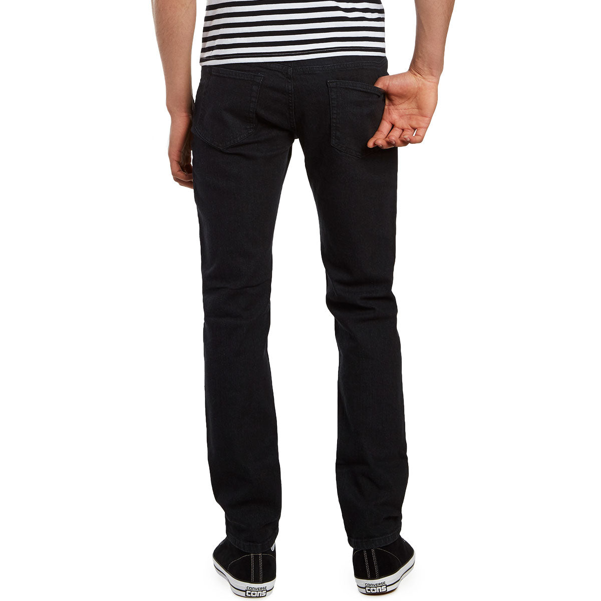 CCS Slim Fit Jeans - Washed Black image 3