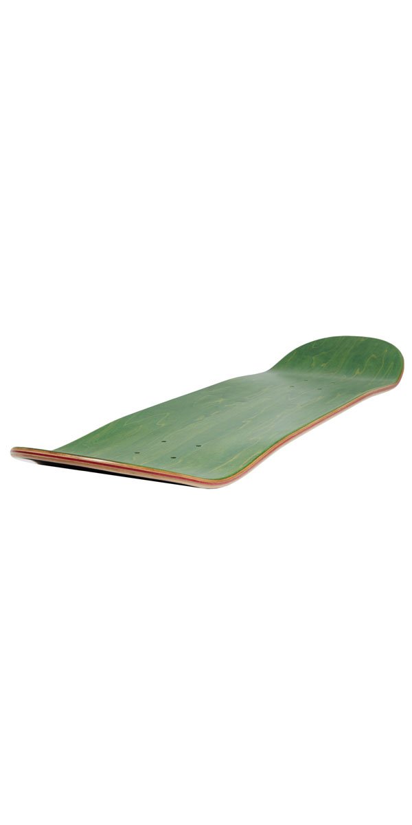 CCS Flames Skateboard Deck - Black/Green image 4