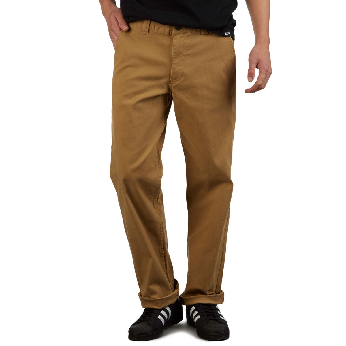 CCS Relaxed Stretch Chino Pants - Khaki image 6