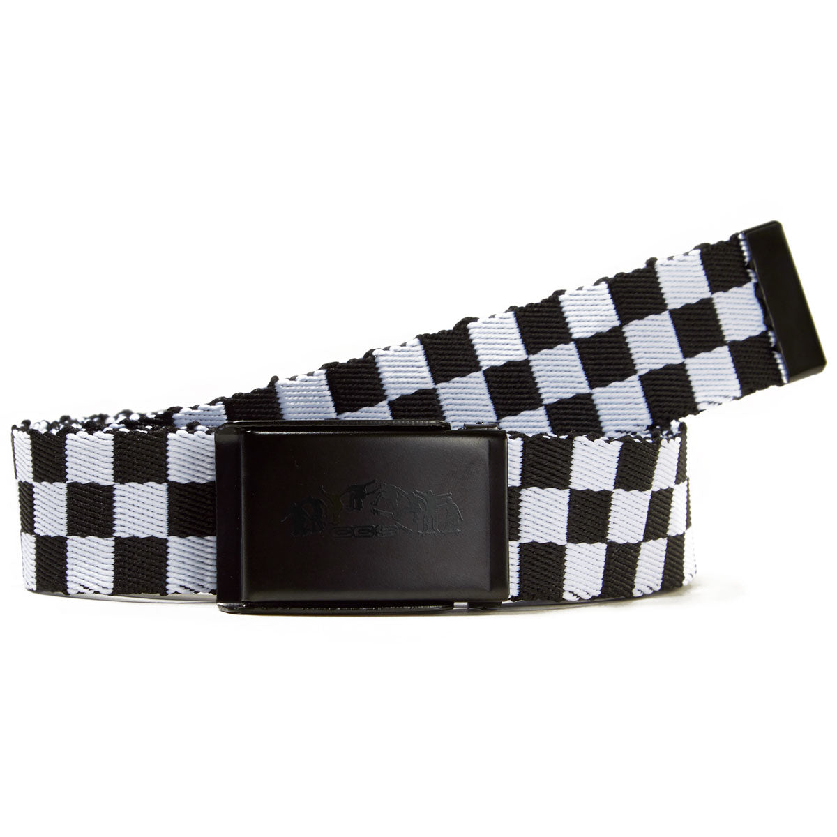 CCS Black Kickflip Buckle Belt - Checkerboard image 1