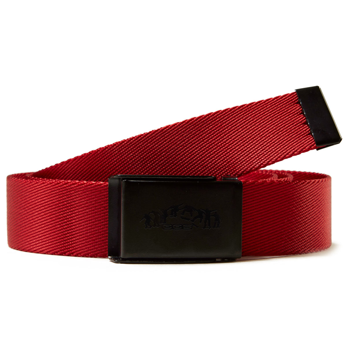 CCS Black Kickflip Buckle Belt - Red image 1