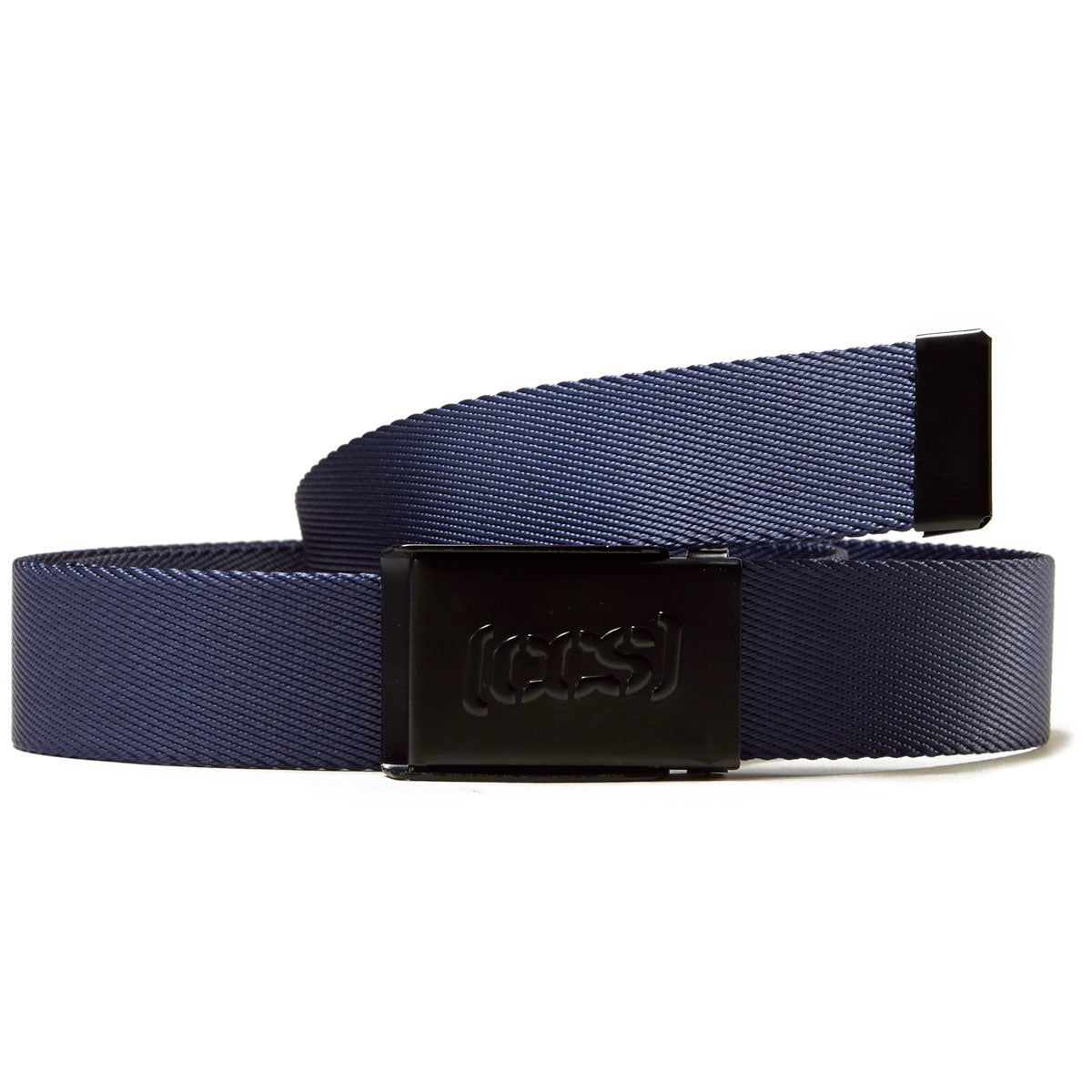 CCS Black Logo Buckle Belt - Navy image 1