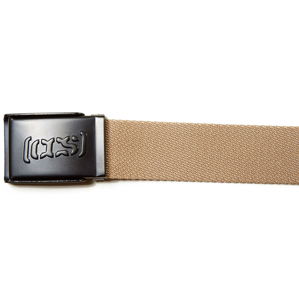 CCS Black Logo Buckle Belt - Tan image 3