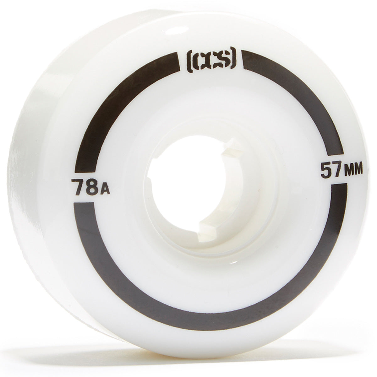 CCS Cruiser 78a Skateboard Wheels - White - 57mm image 1