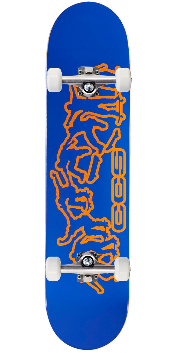 CCS Kickflip 2000 Skateboard Complete - Blue - 7.50