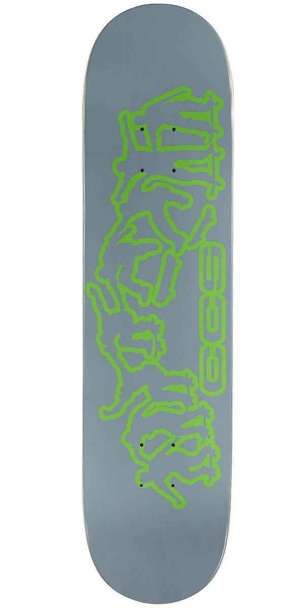 CCS Kickflip 2000 Skateboard Deck - Grey - 7.75