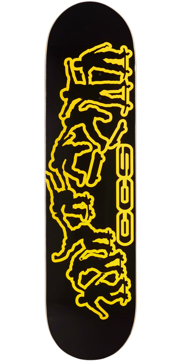 CCS Kickflip 2000 Skateboard Deck - Black - 8.00