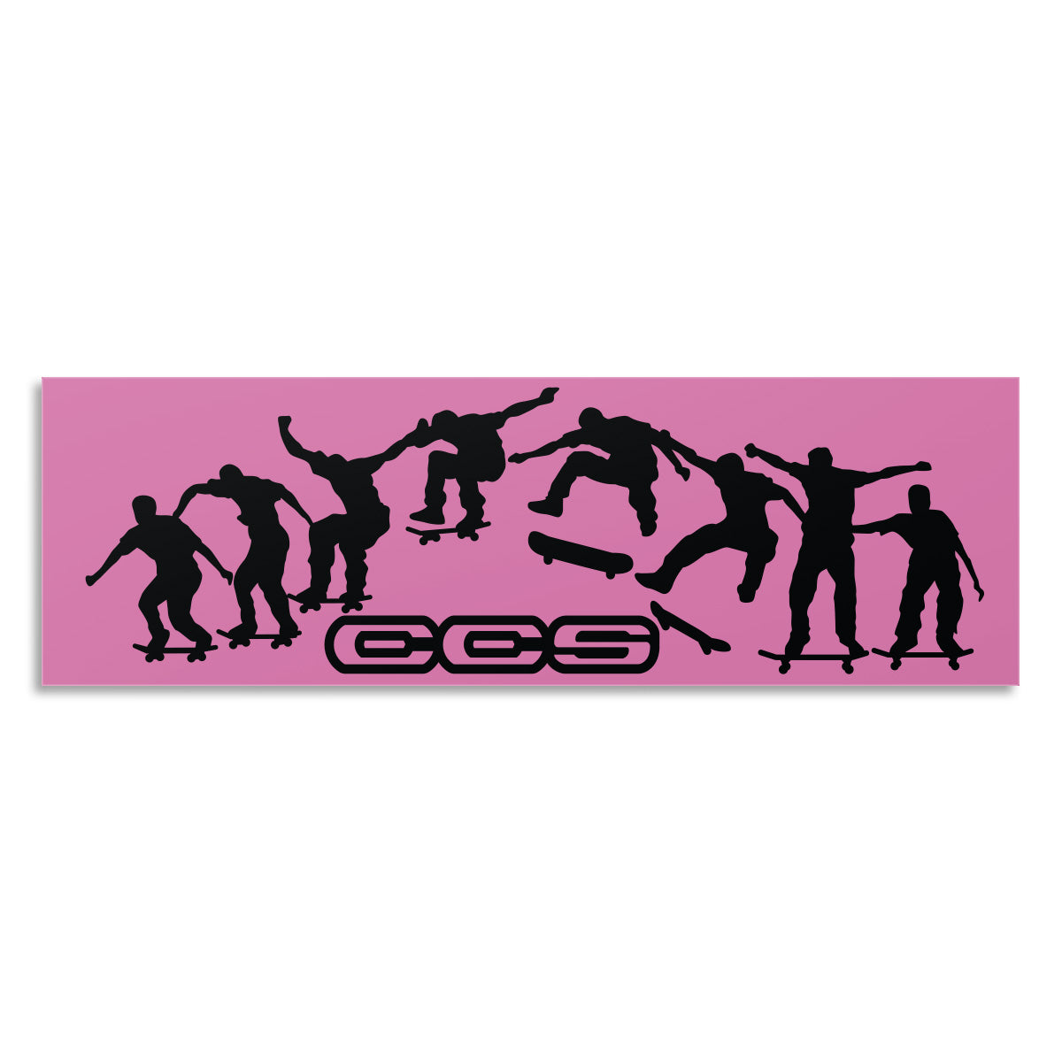 CCS Kickflip Sticker - Pink/Black image 1